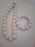 Collier Femme Grosse Perle Blanche — Élégance Intemporelle