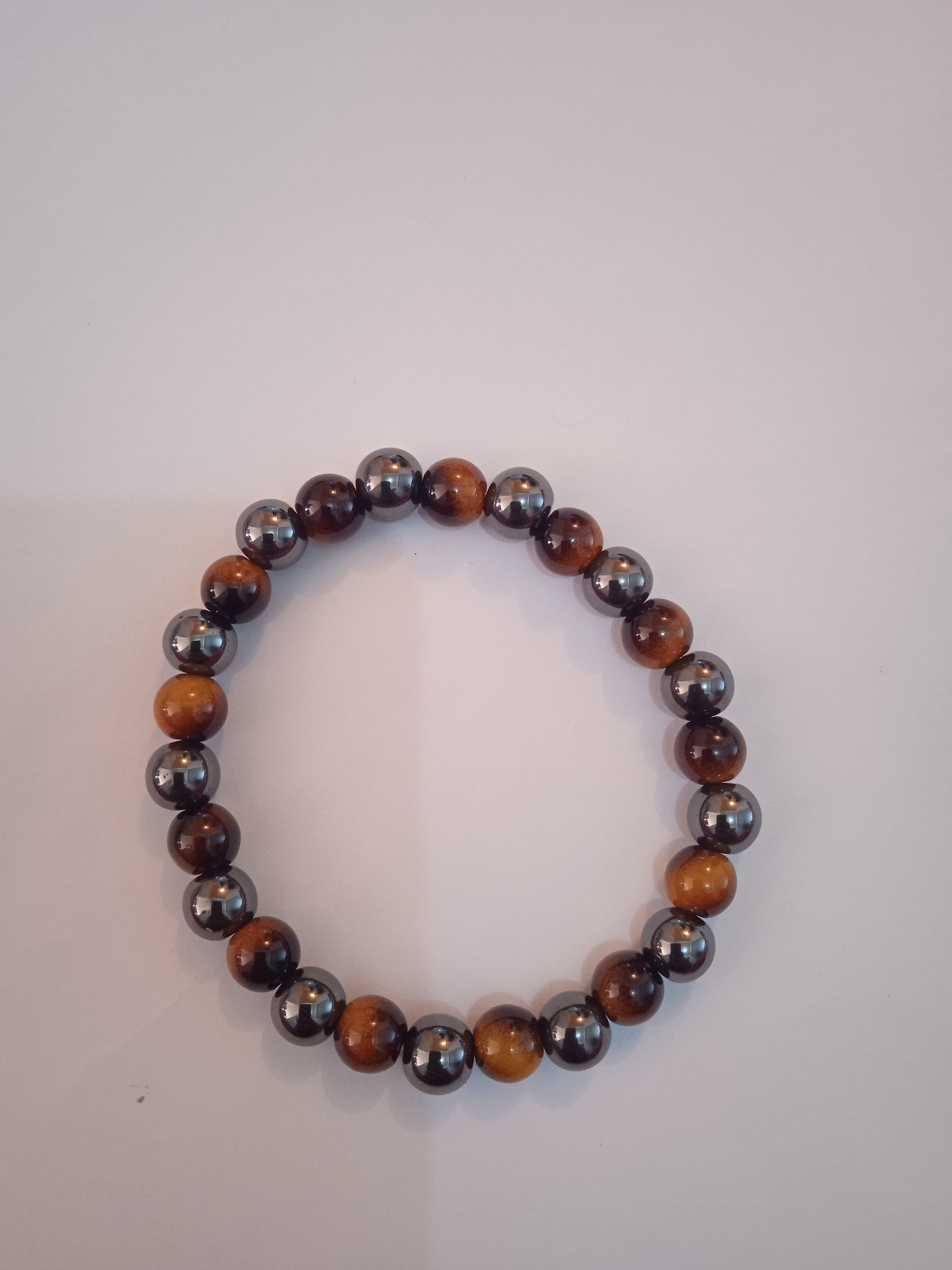 Hämatit-Mix-Armband