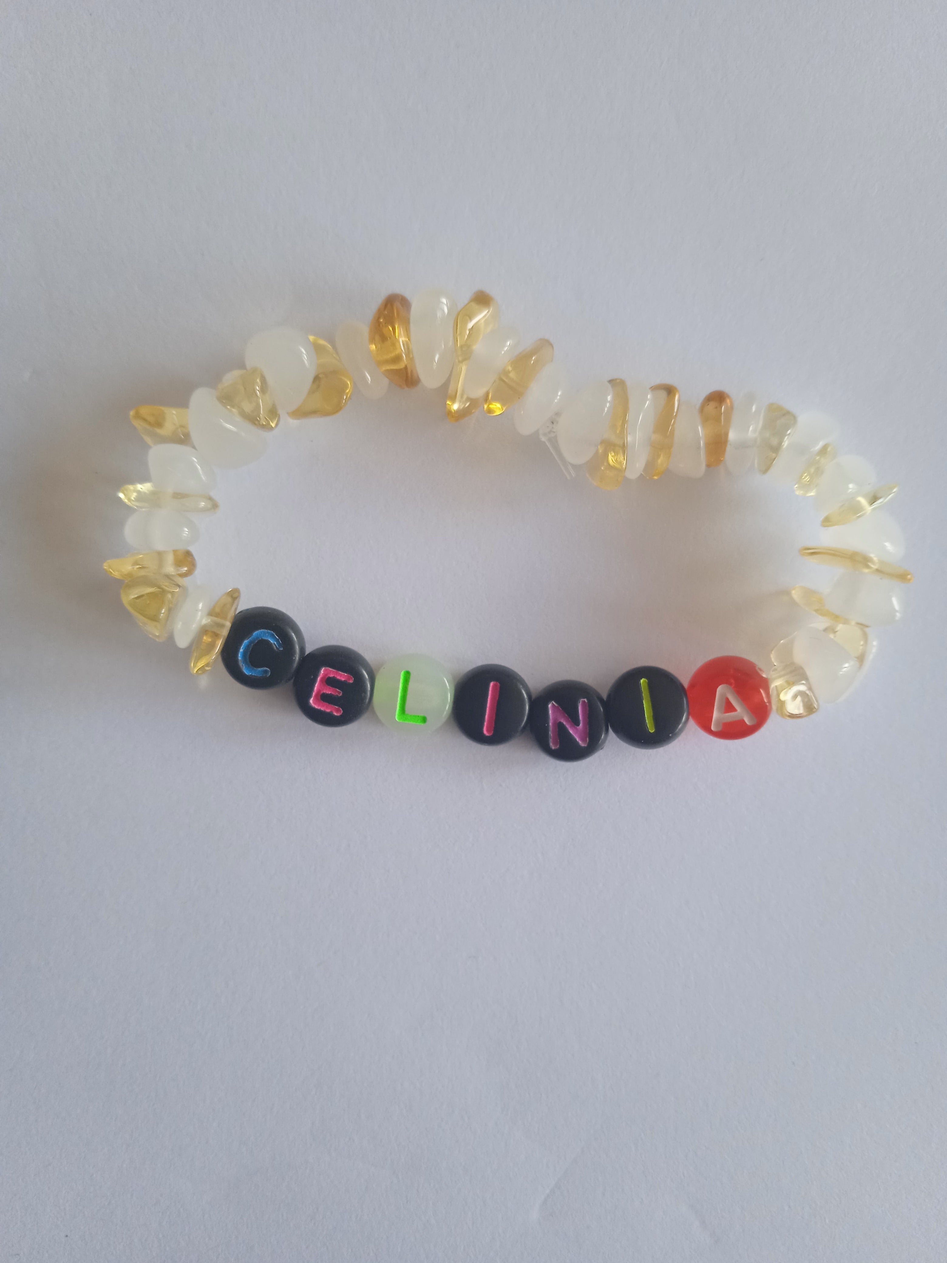 bracelet prénom "celinia"