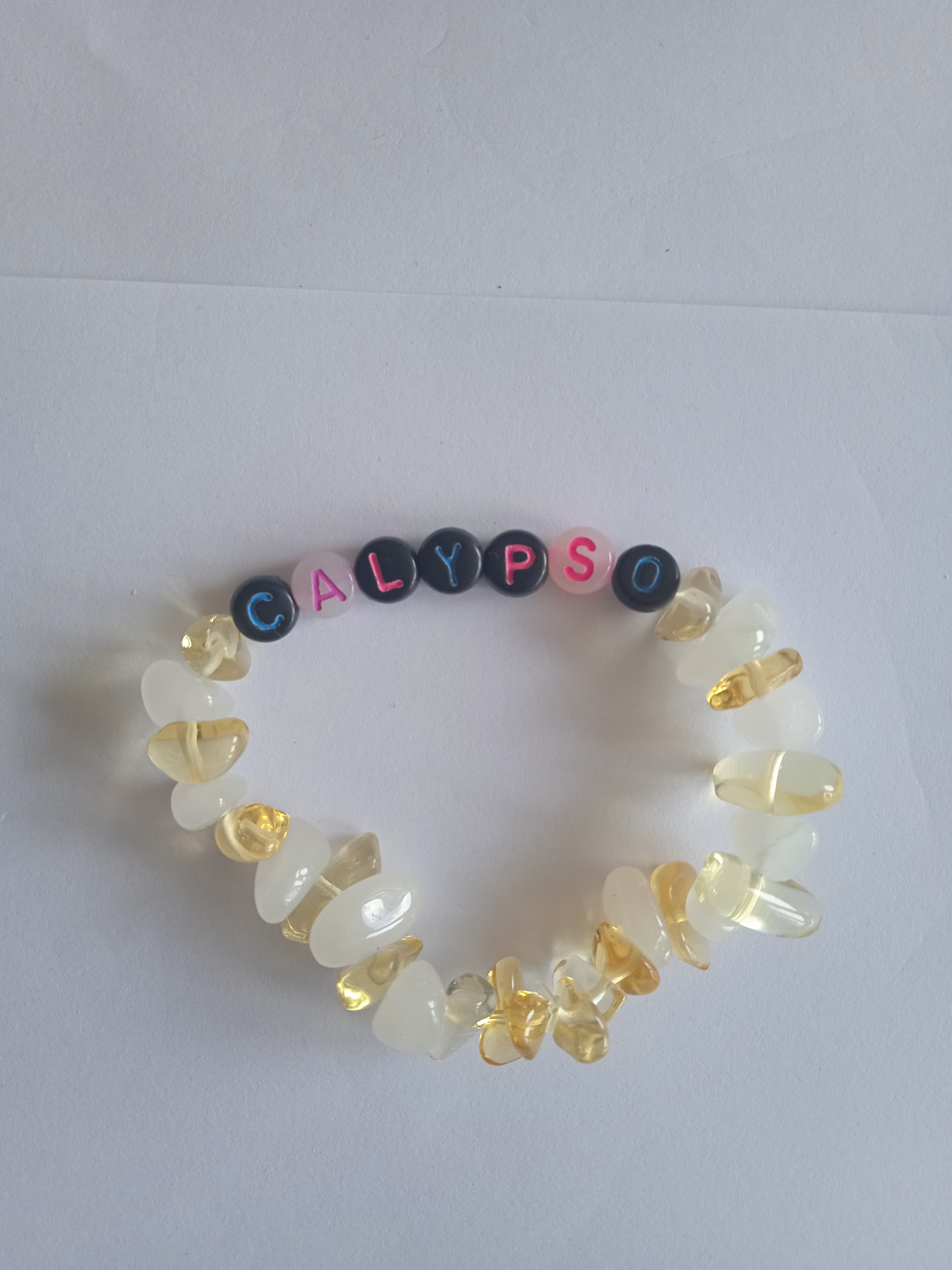 bracelet prénom "Calypso"