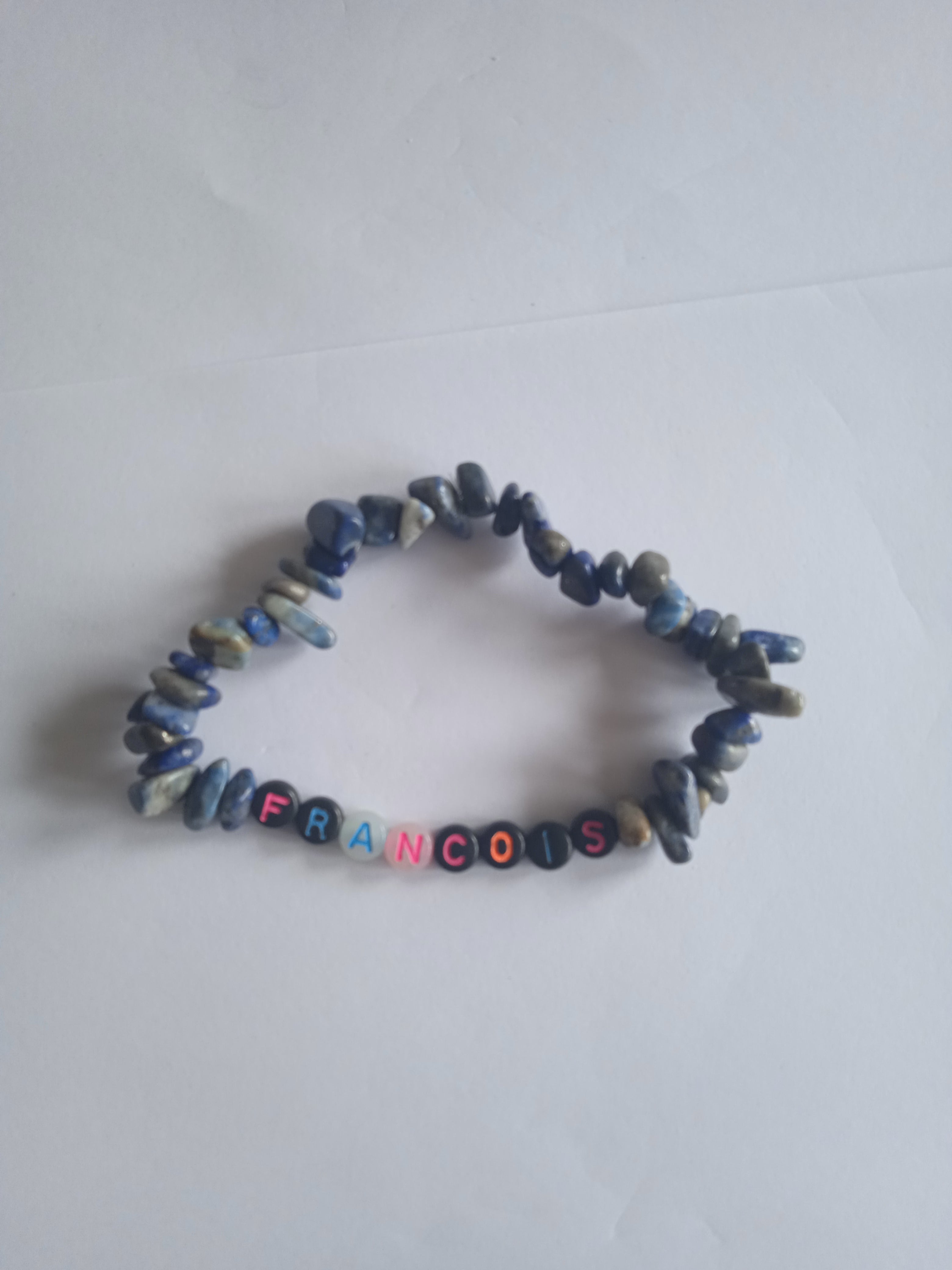 bracelet prénom "françois"