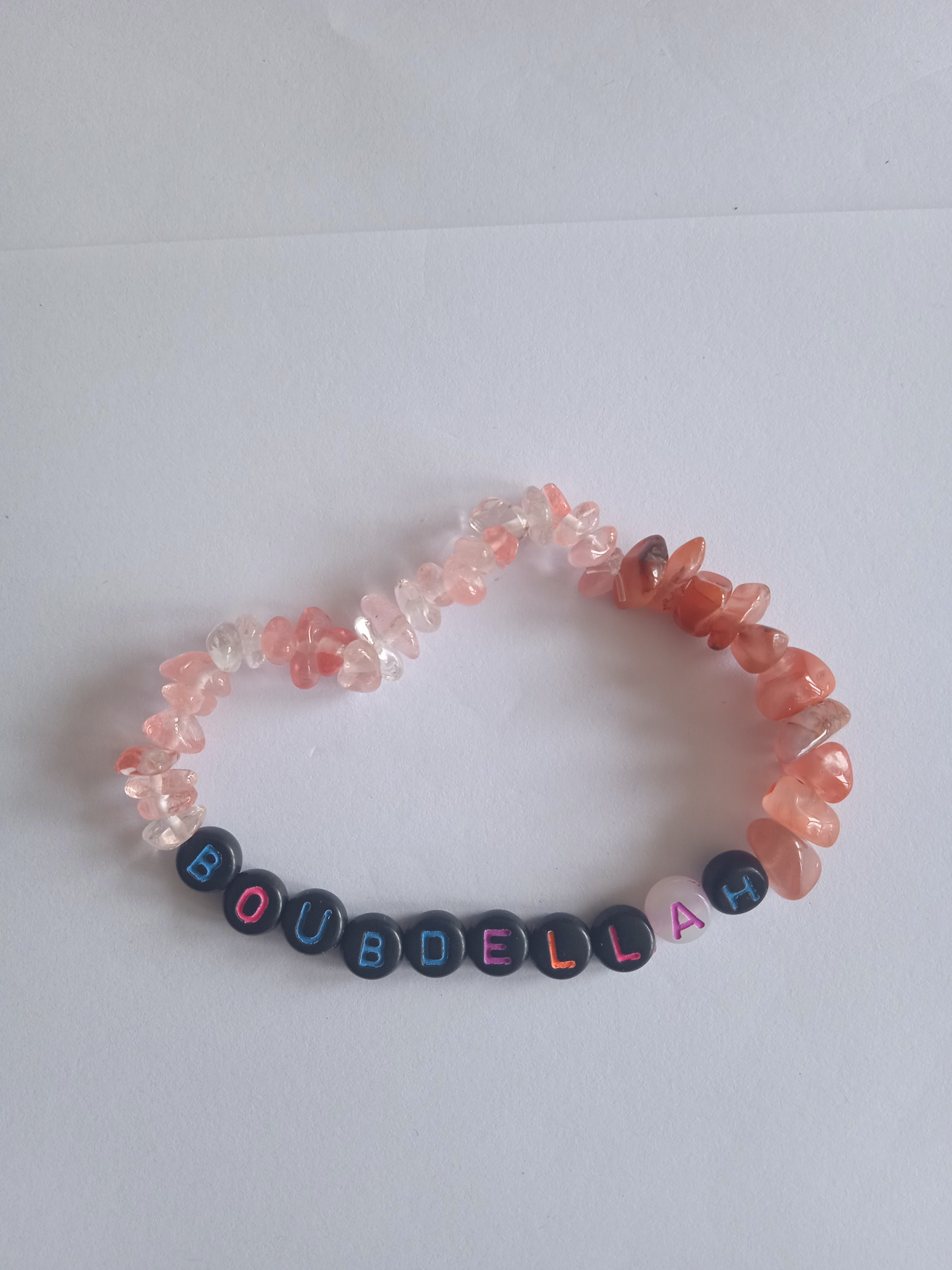 bracelet prénom "Boubdellah"