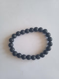 bracelet femme en bois noir