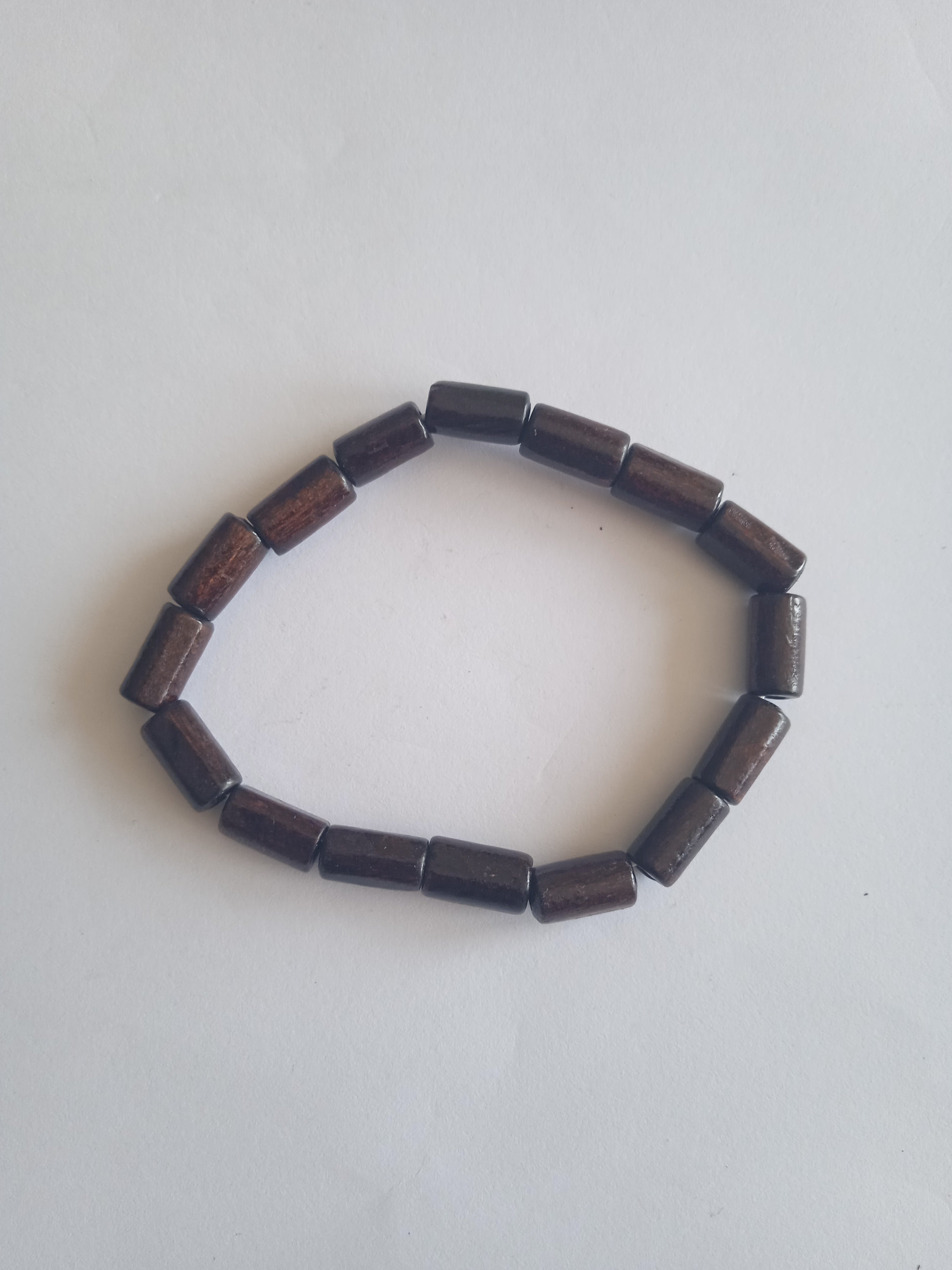 bracelet mixte en bois marron