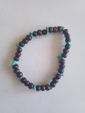 bracelet femme en bois marron