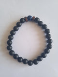 bracelet femme en bois noir