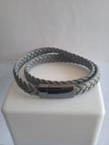 bracelet mixte tressé lacet aux choix de couleurs
