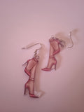 boucle d'oreille femme talon élégant