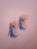 boucle d'oreille femme élégante