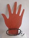 bracelet mixte ajustable double oeil de tigre marron protection