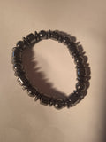 Bracelet Mixte Hématite Noir Brillant Unisexe