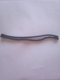 bracelet homme perle bleu noir