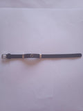 bracelet homme noir montre acier