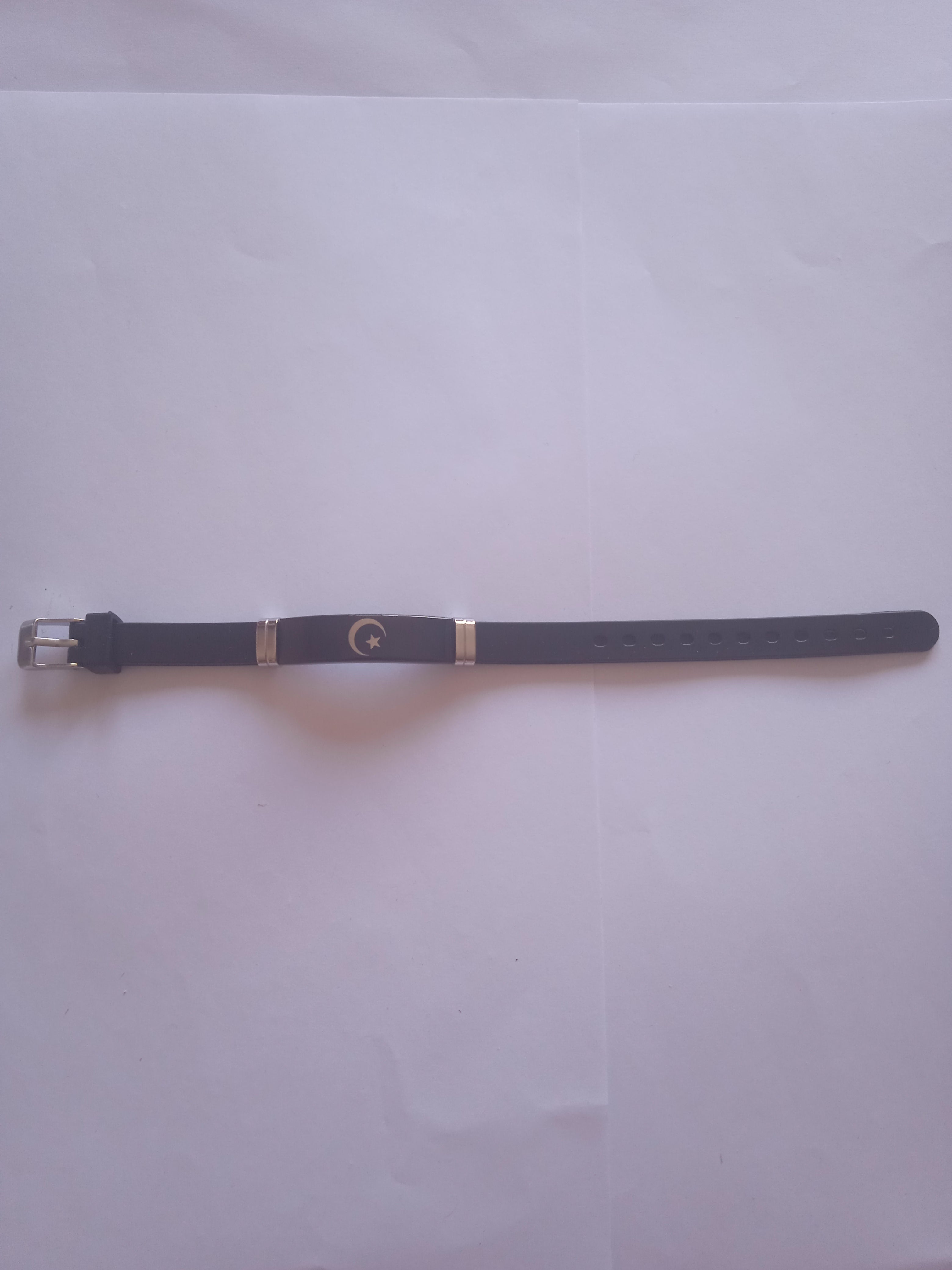 bracelet homme noir montre acier