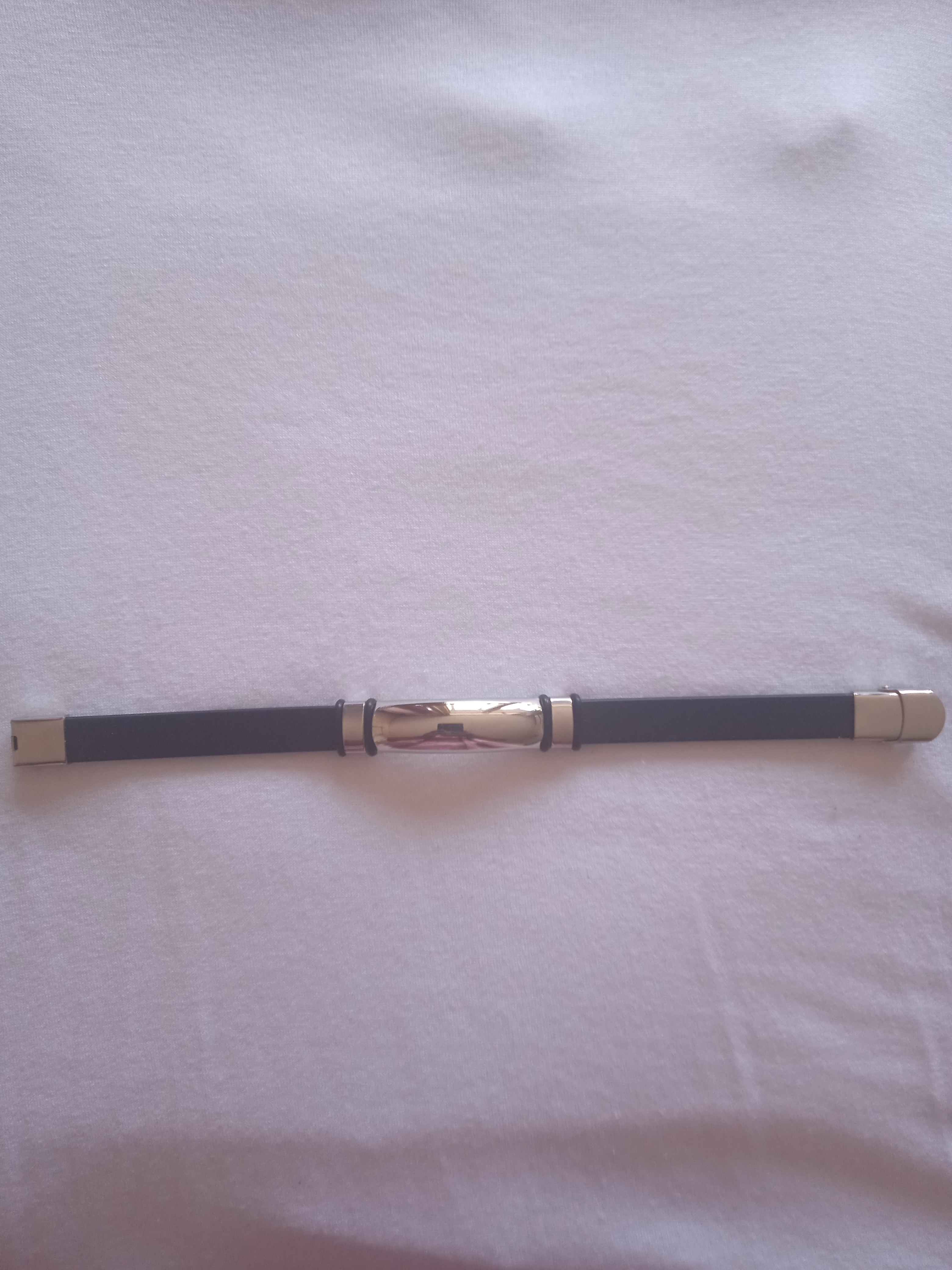bracelet homme noir acier tressé