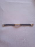bracelet homme noir acier