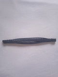 bracelet homme bleu tressé cuir acier