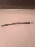 bracelet homme noir acier tressé