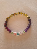 bracelet message "jadis" fait main