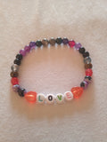 bracelet message "love" fait main