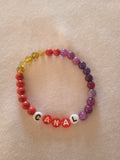 bracelet message "Canal" fait main