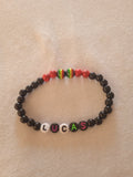 bracelet message "Lucas" fait main