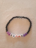 bracelet message " Grand" fait main