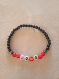 bracelet message "Jour" fait main