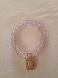 bracelet femme montres soleil carré gris doré pierre blanc acier