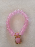 bracelet femme montres soleil violet acier doré pierre blanc