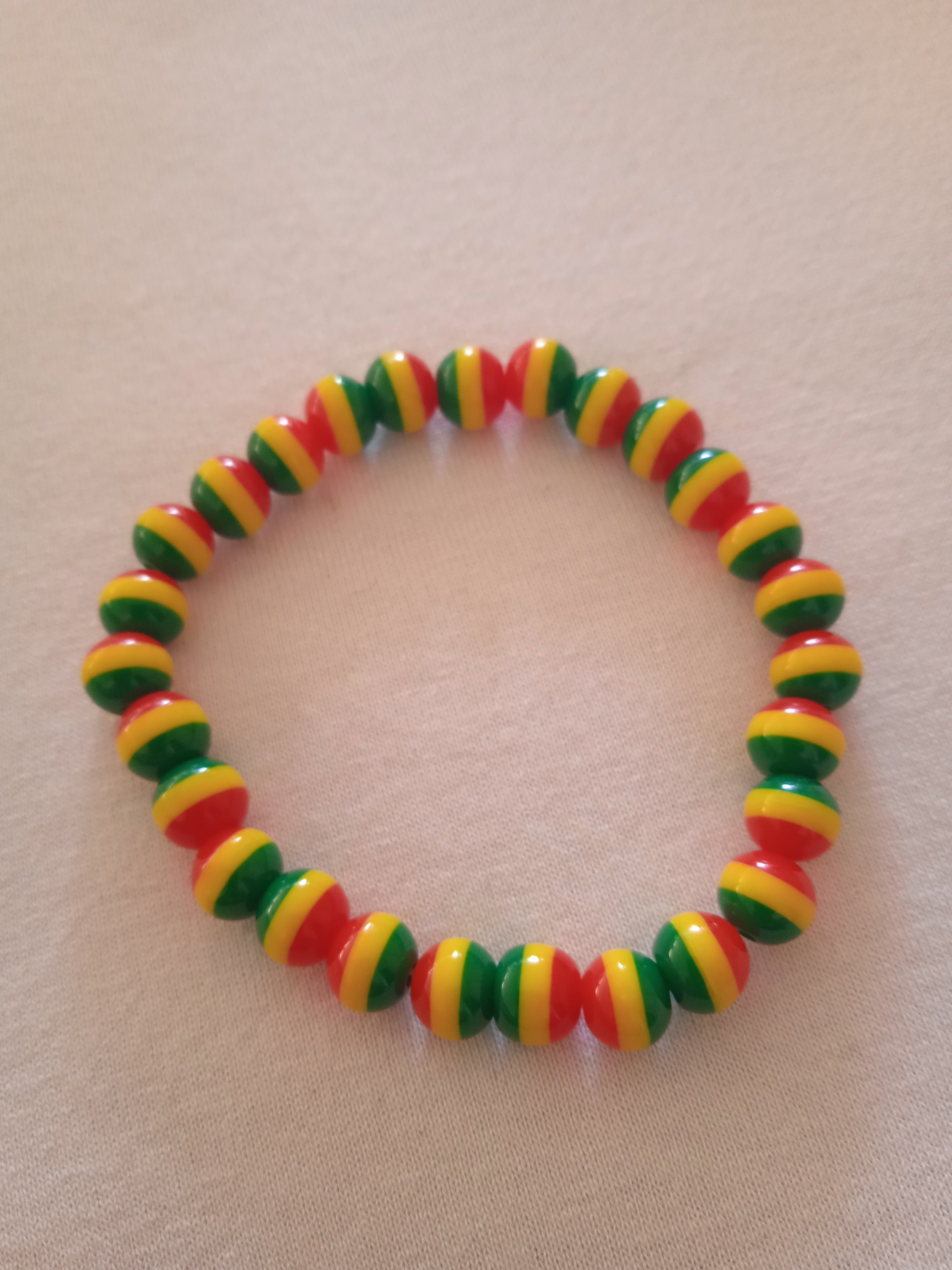 bracelet mixte jamaïcain port tout occasion