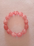 bracelet femme oeil de dragon protection rose