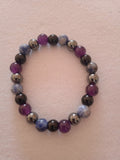bracelet femme multicolore oeil de tigre protection