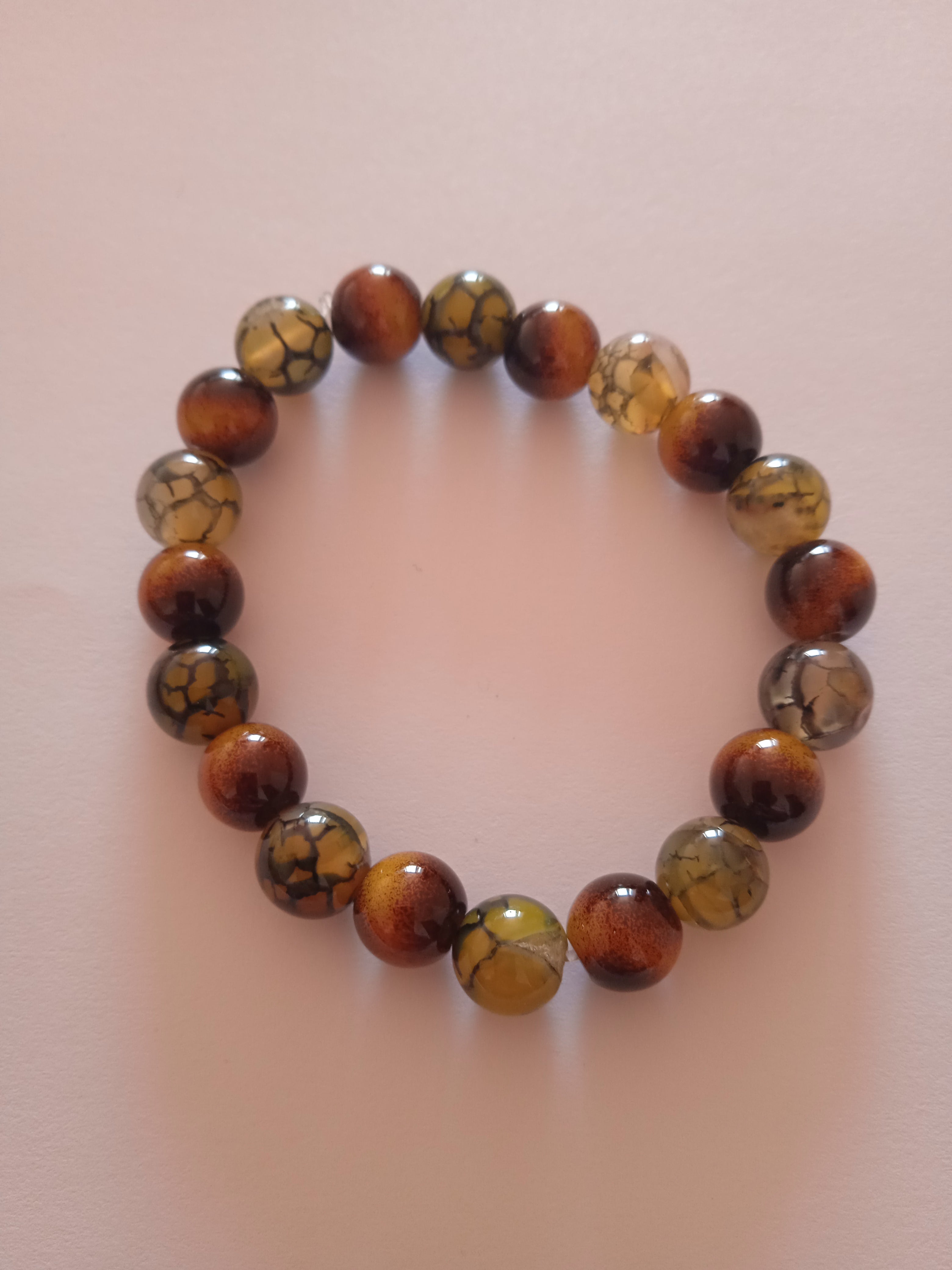 bracelet mixte oeil de dragon protection