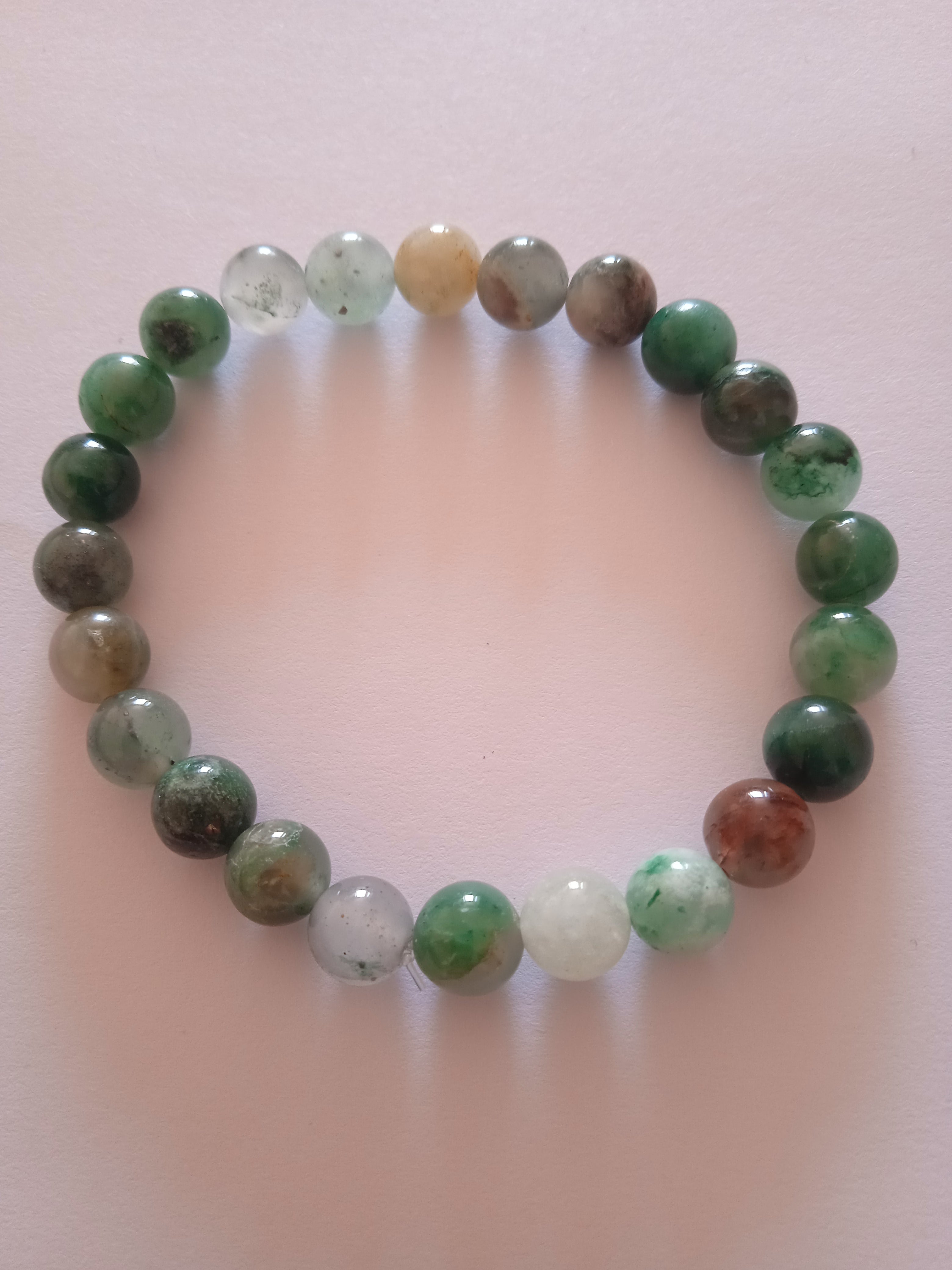 bracelet femme oeil de dragon protection vert