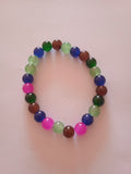 bracelet multicolore oeil de tigre protection