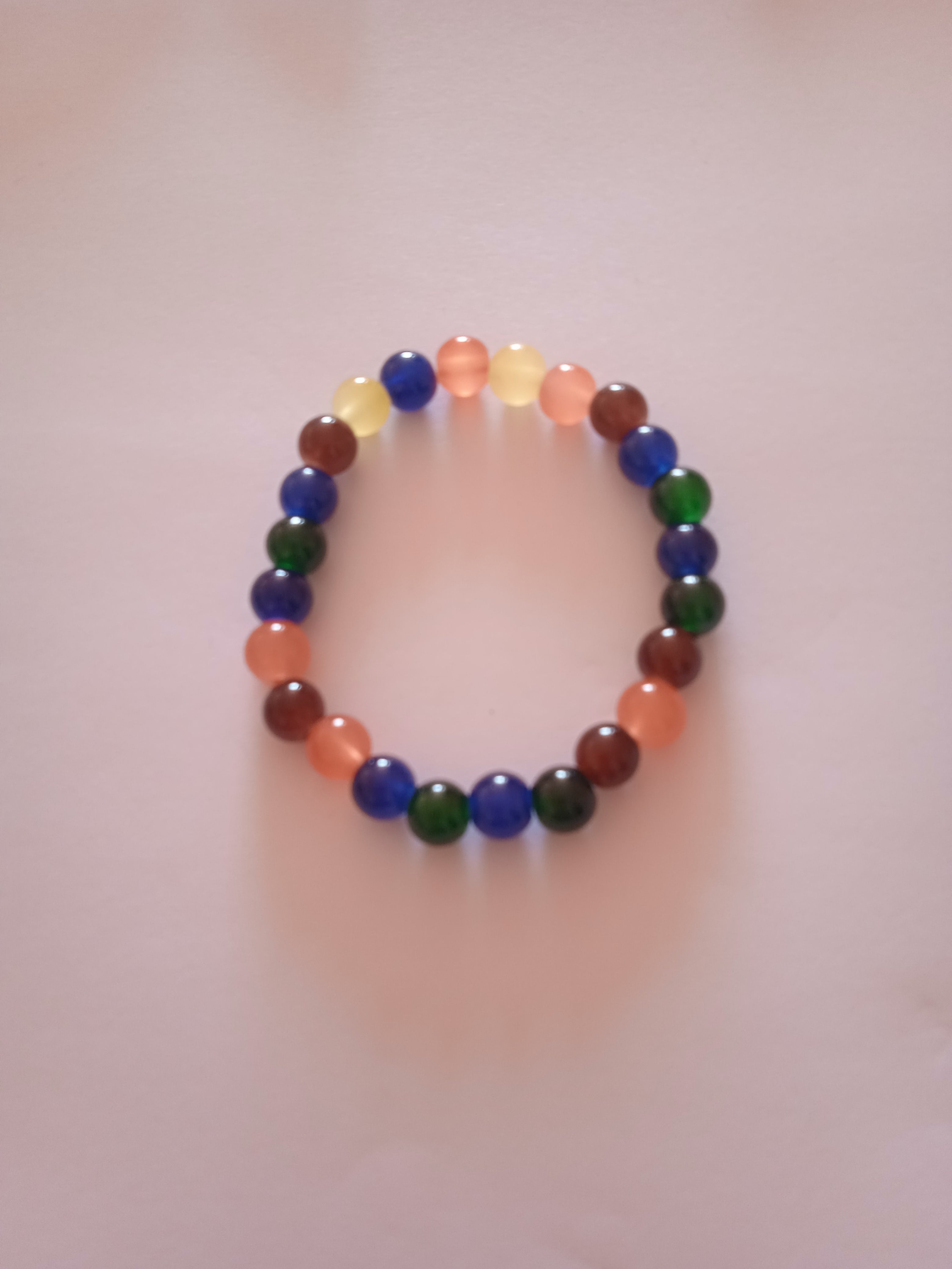bracelet multicolore oeil de tigre protection