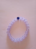 bracelet perle violet & bleu