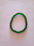 bracelet perles Jade vert protecton