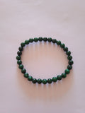 bracelet perles vert turquoise oeil de tigre protectin