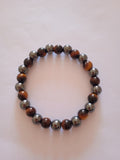 bracelet oeil e tigre acier protection