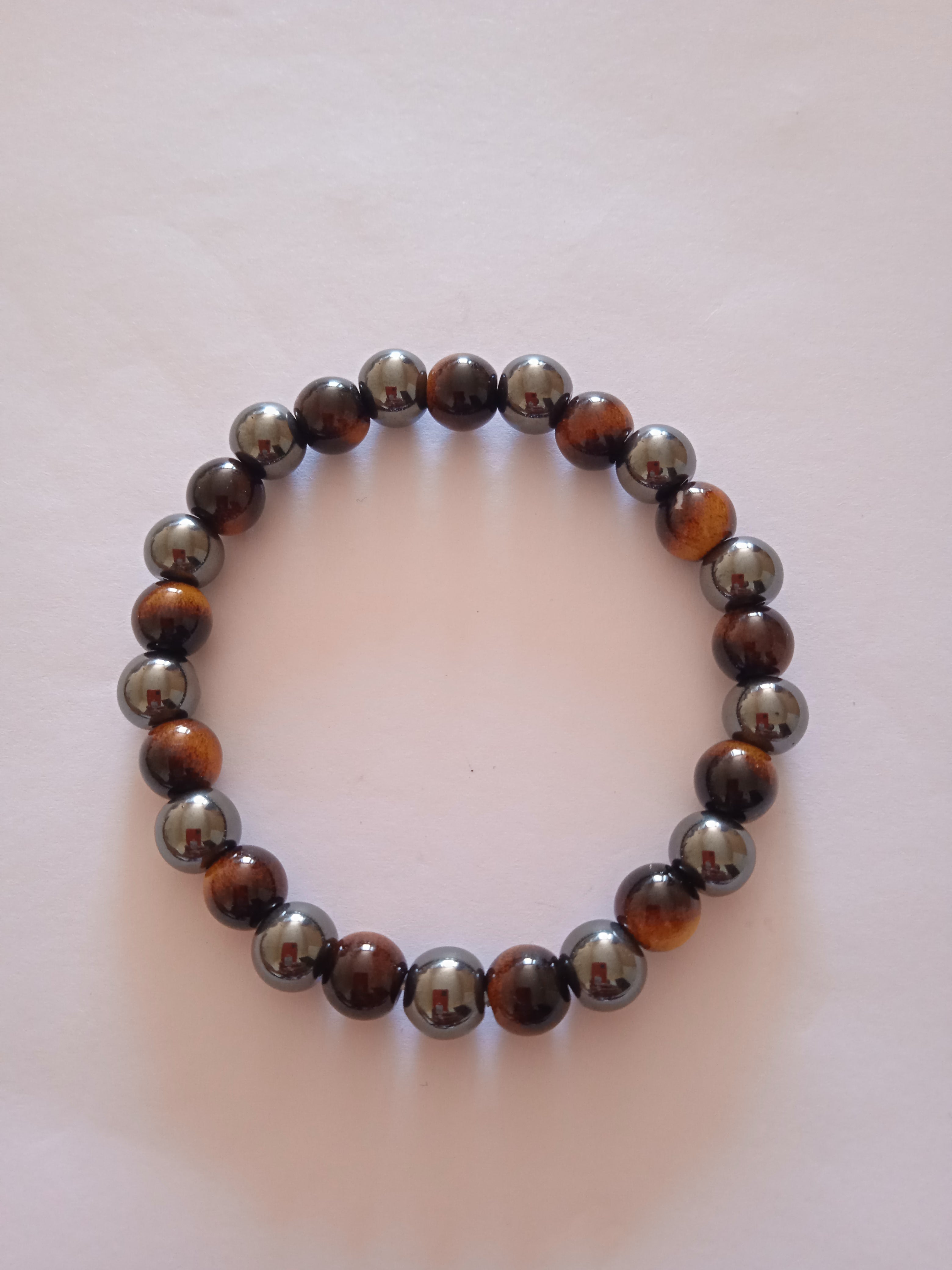 bracelet oeil e tigre acier protection