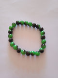 bracelet vert turquoise noir protection