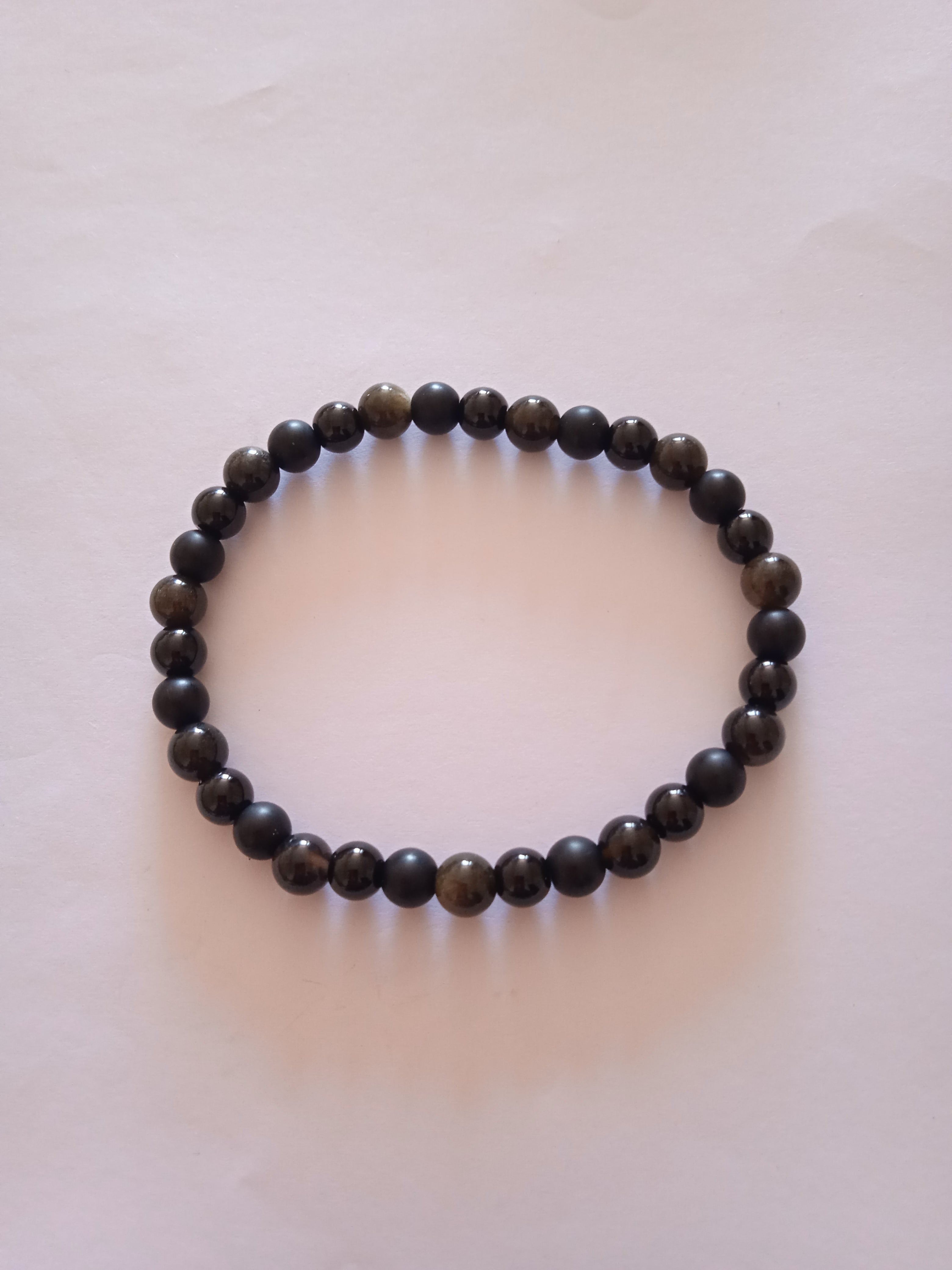 bracelet oeil de tigre hématite