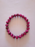 bracelet élégant tendance violet & noir protection