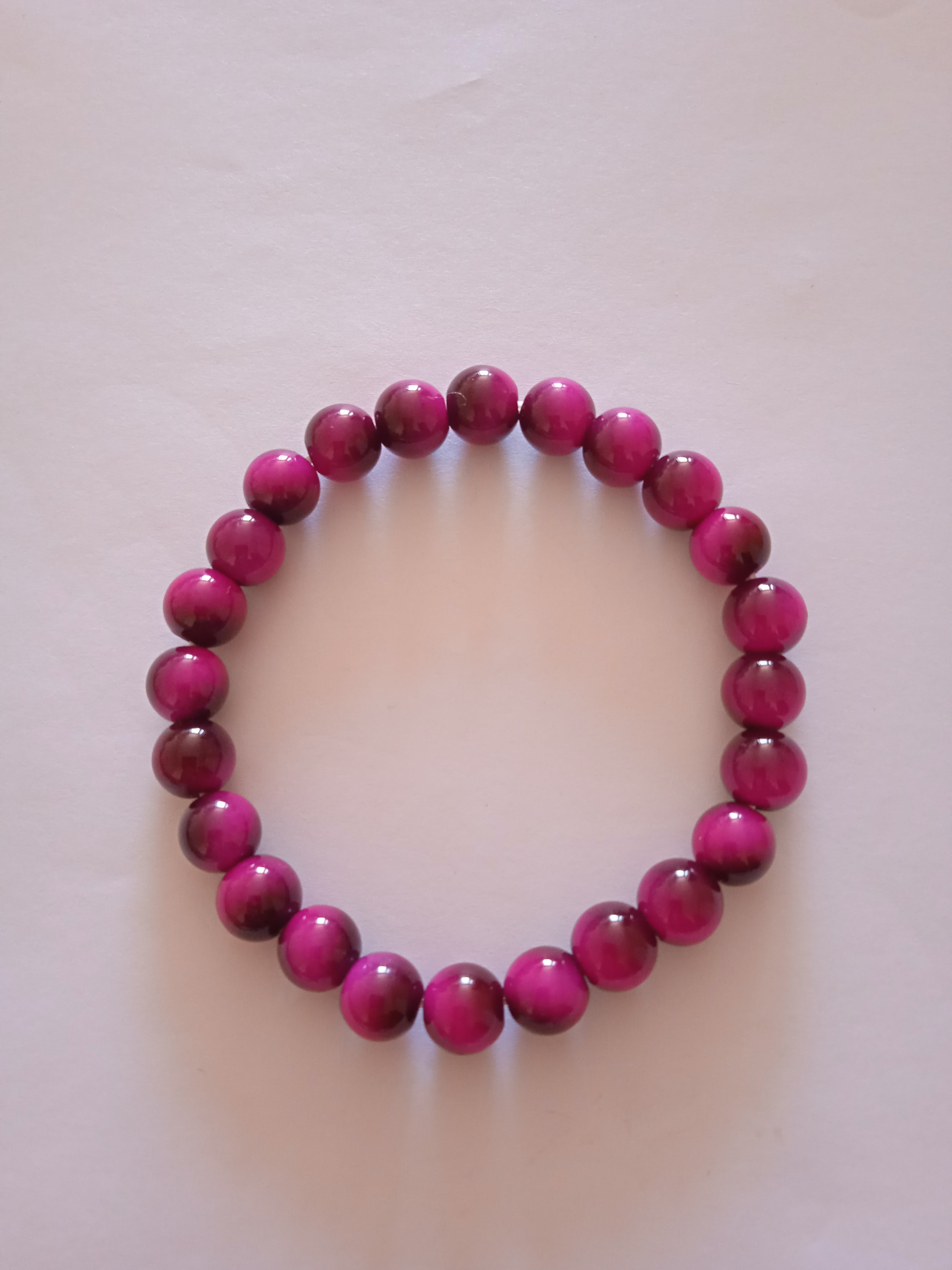 bracelet élégant tendance violet & noir protection