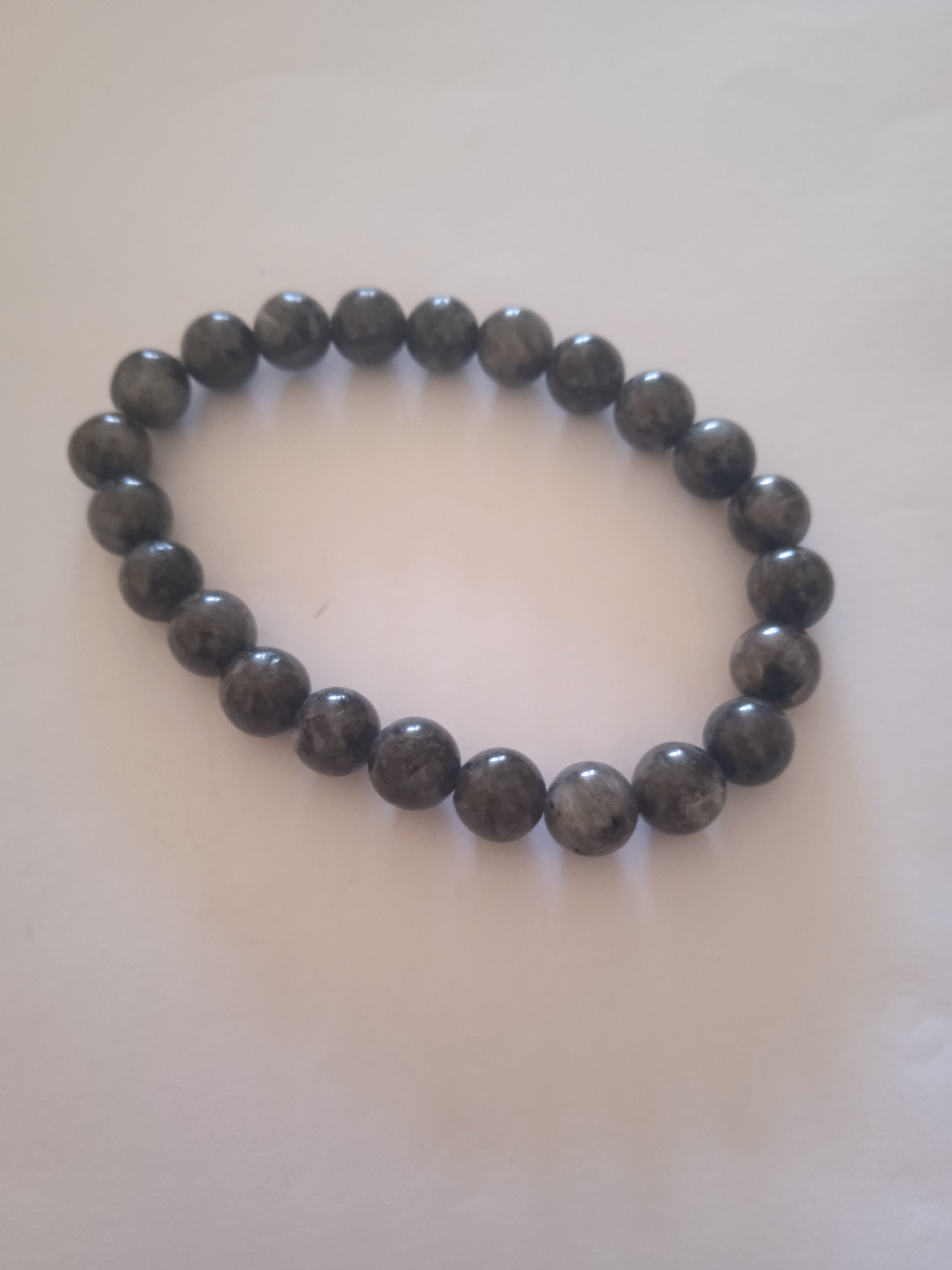 bracelet oeil de tigre & noir en bois protection