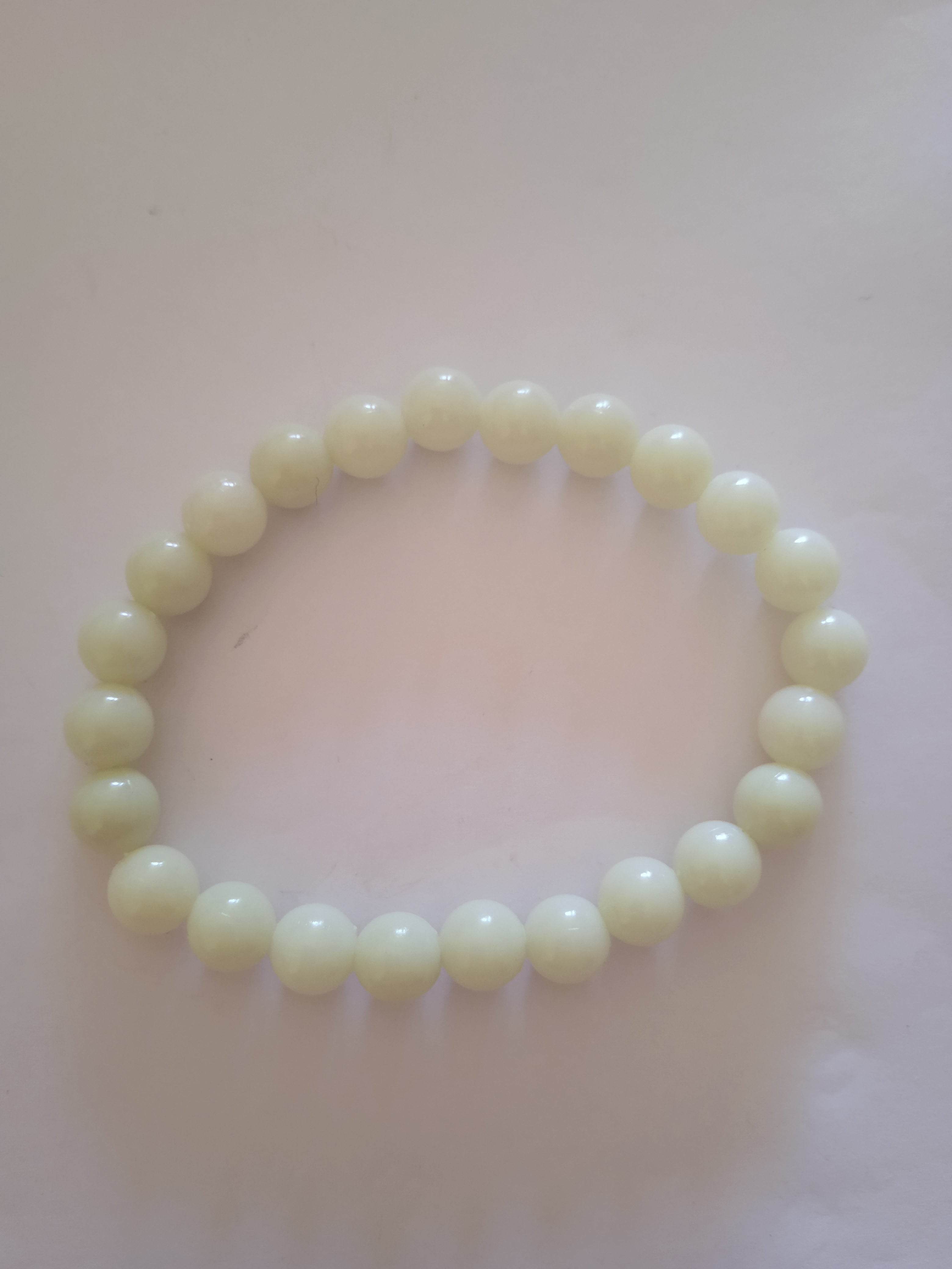 bracelet brillant lumineuse jaune