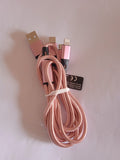 recharge téléphone portable + clé "USB" rose