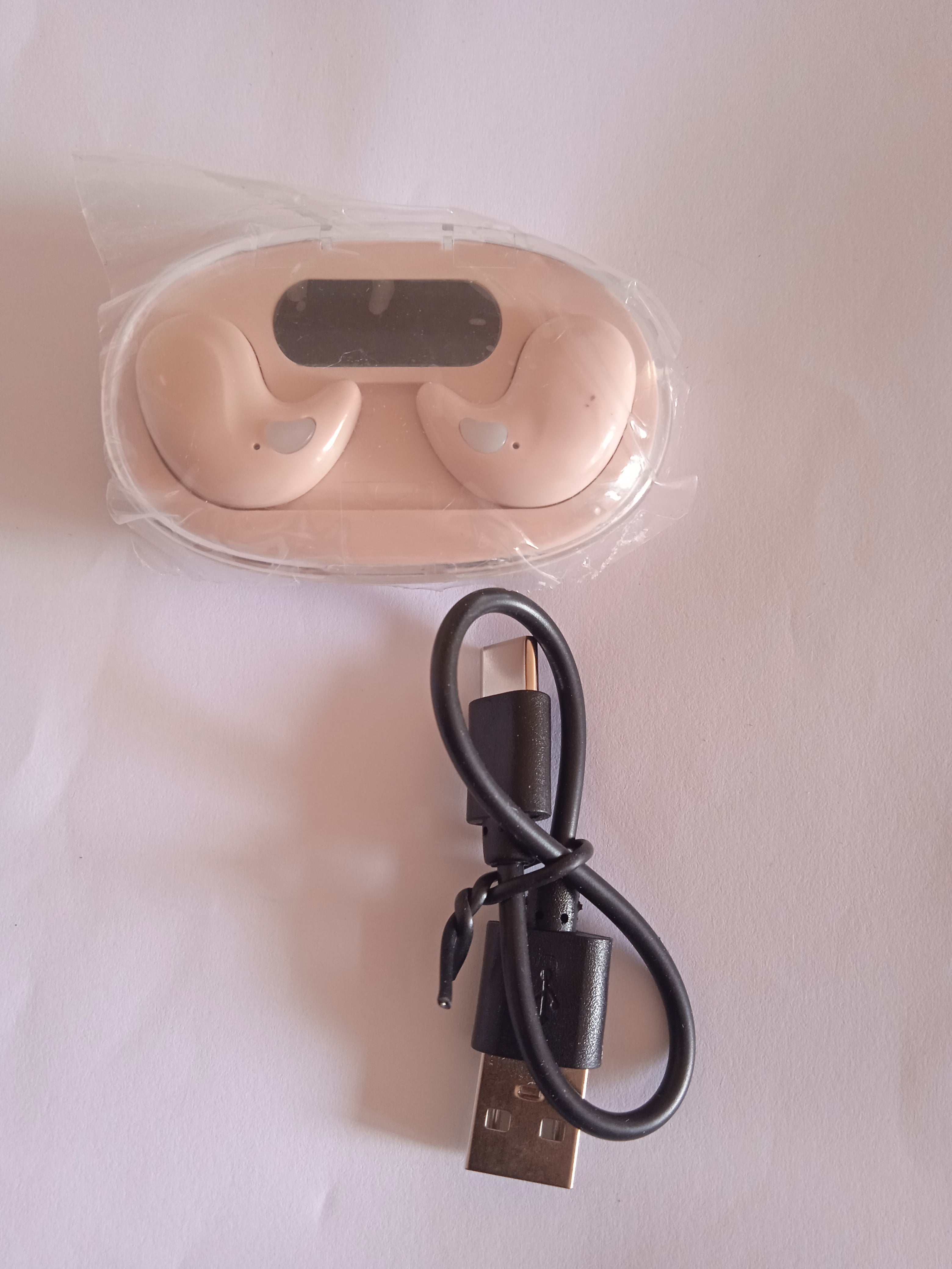 écouteur intra-auriculaires rose